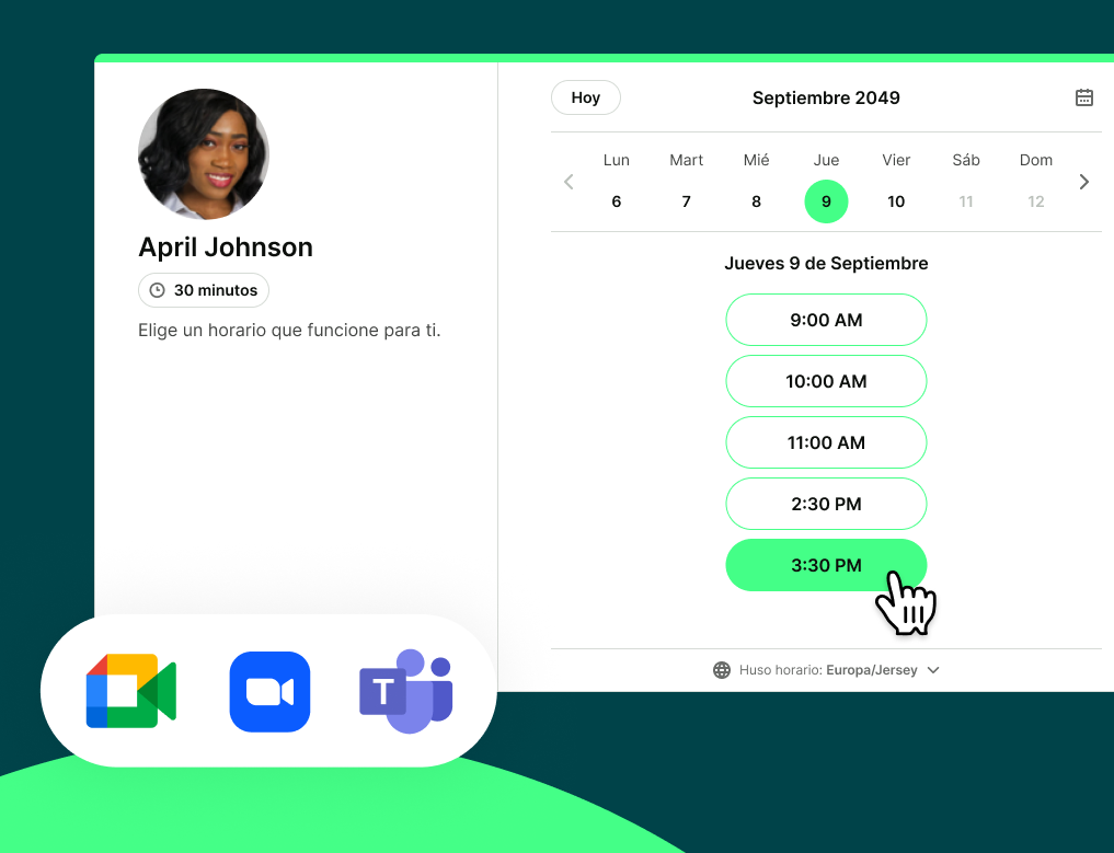 1. Evita conflictos conectando tu calendario