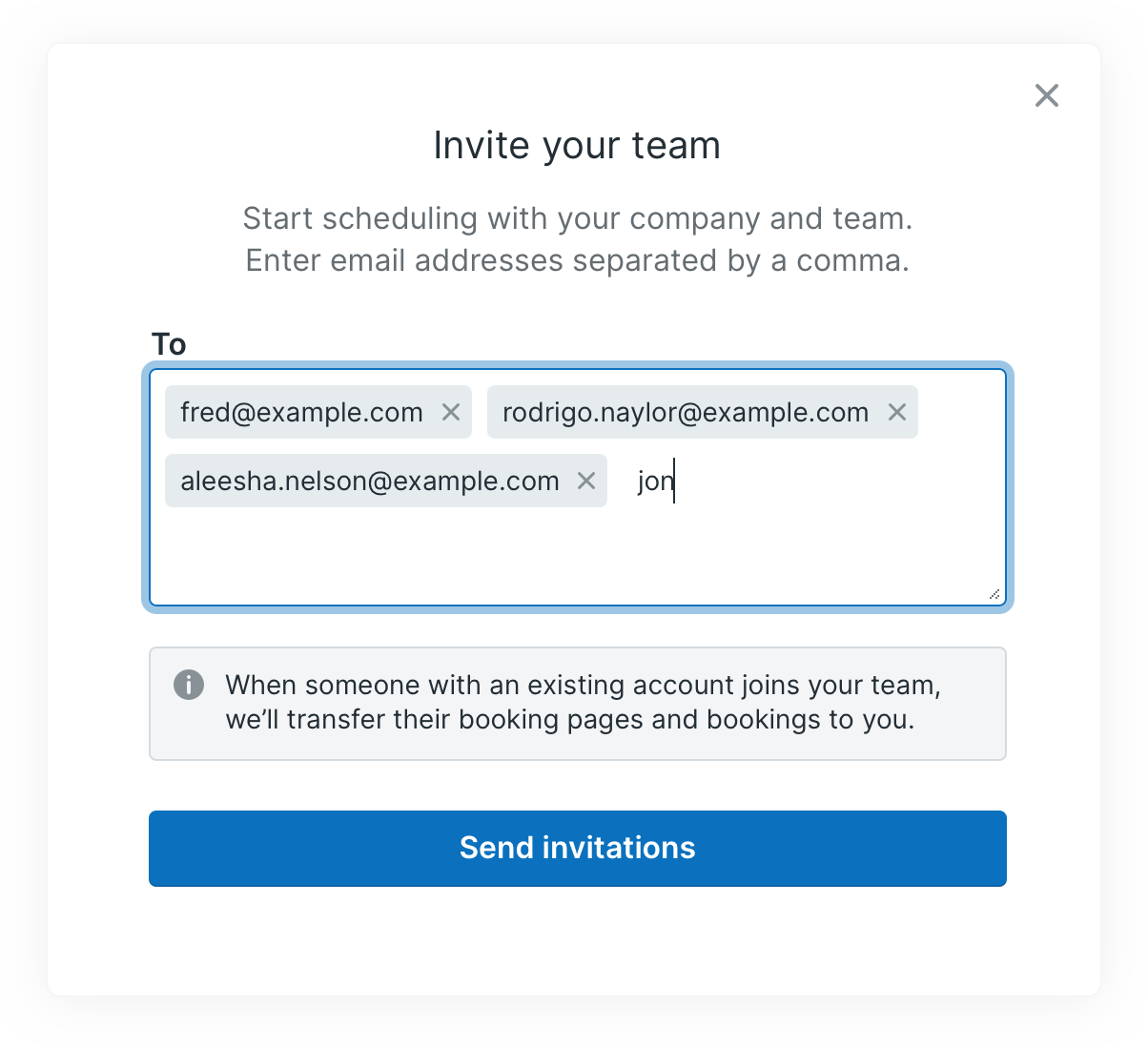 13—Bulk Inviting Team Members