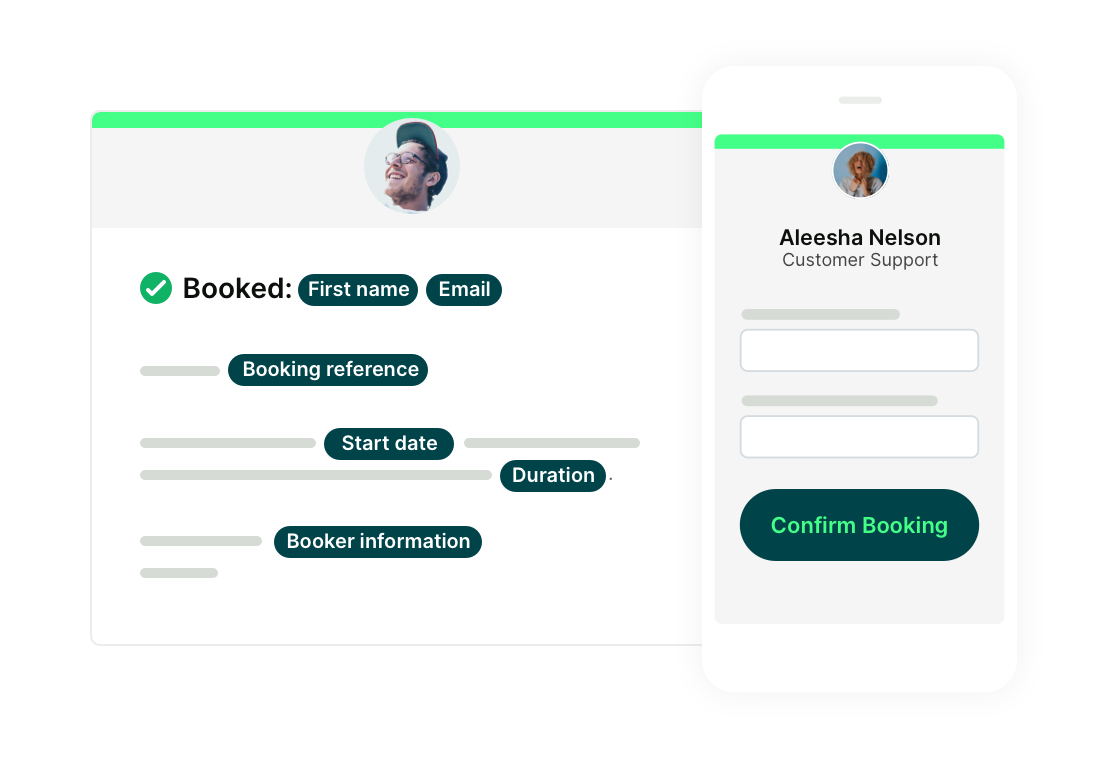 customer support scheduling