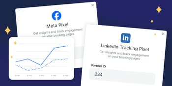 linkedin tracking and meta pixel with youcanbookme