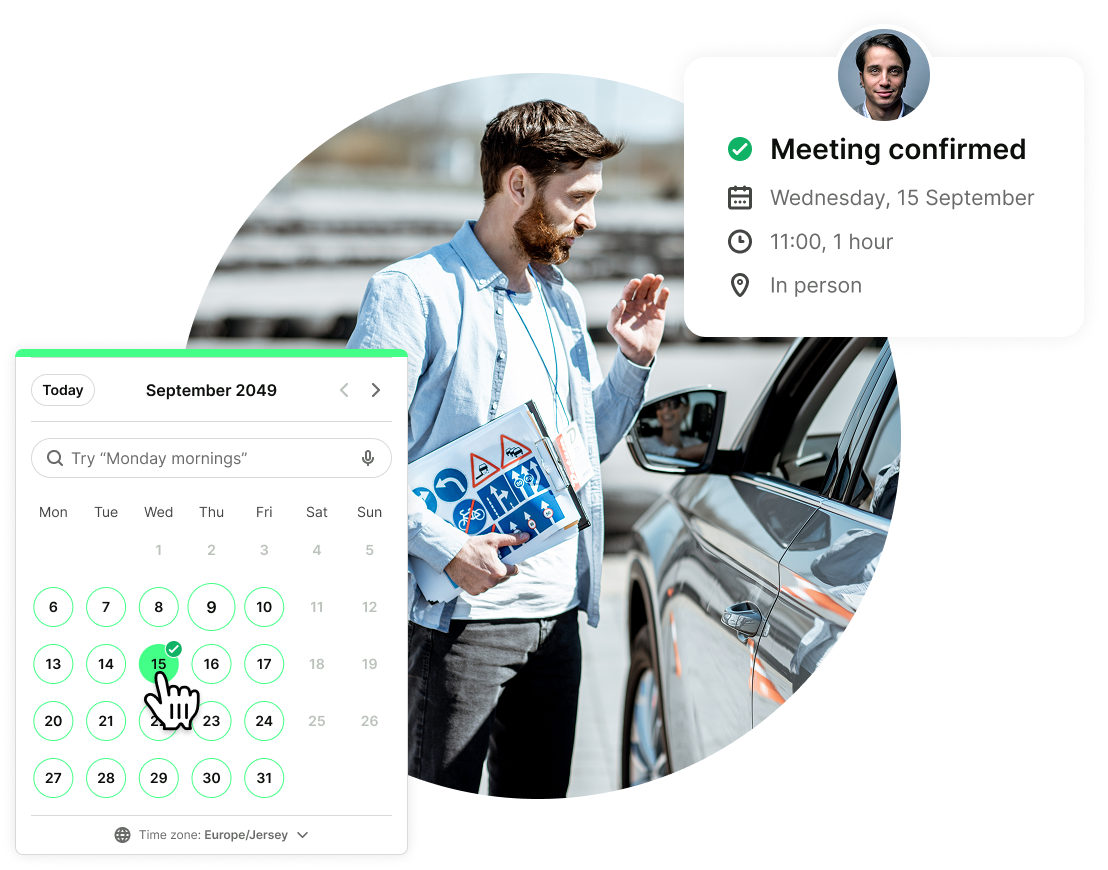 driving class scheduling software