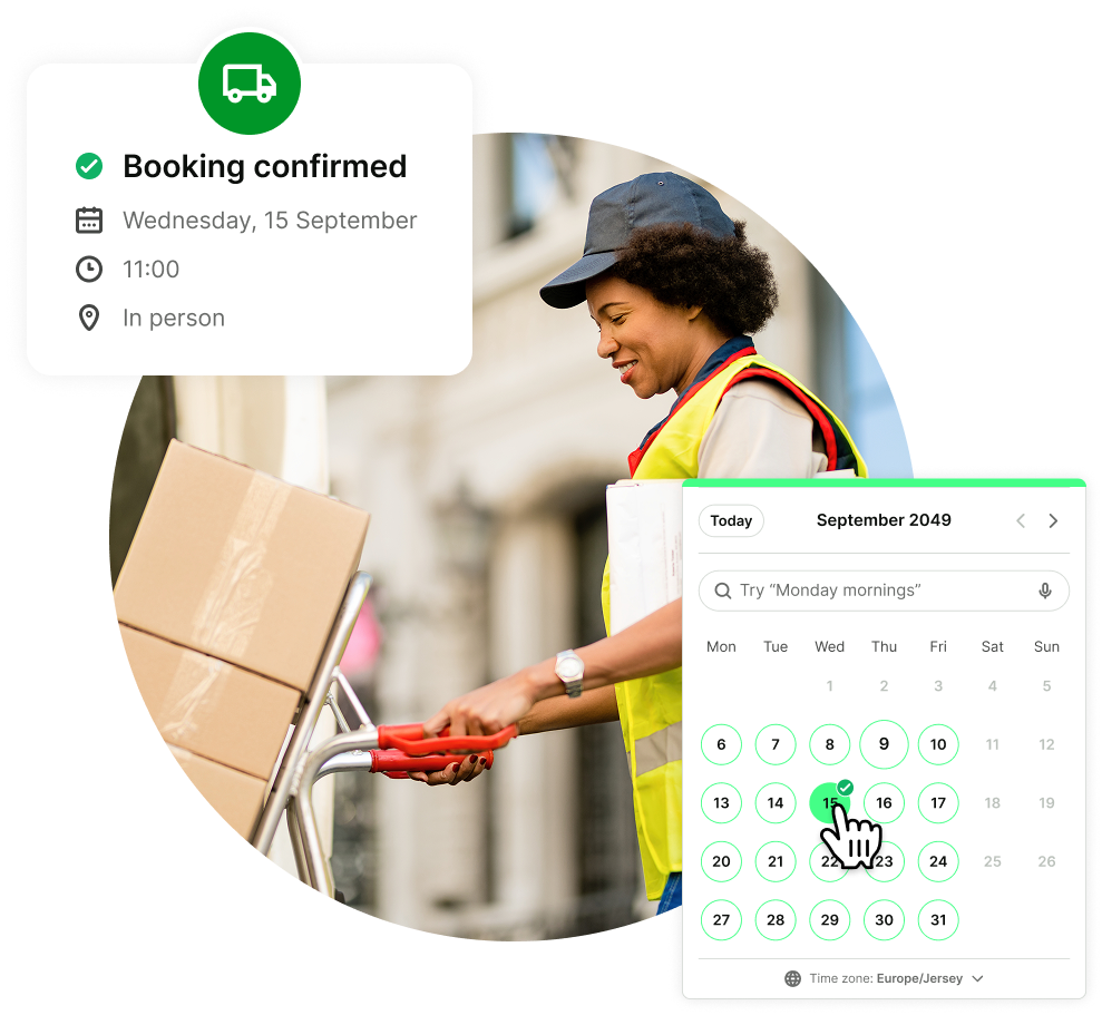 moving company schedule appointments