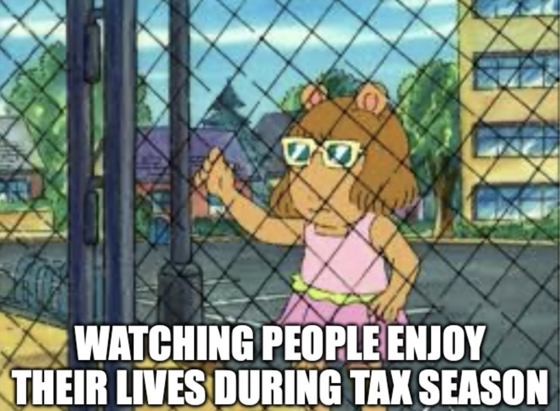 Tax season meme