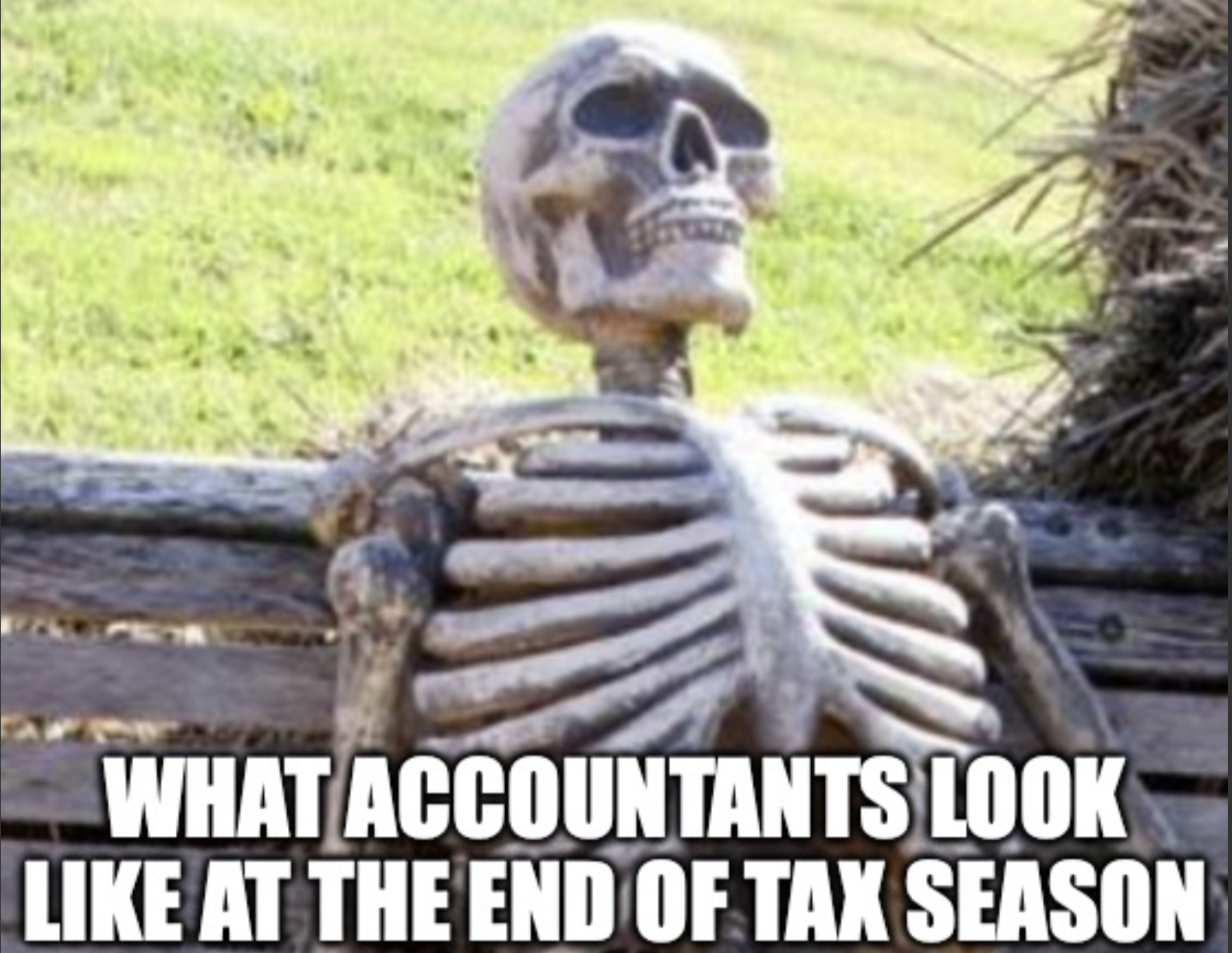 end of tax season meme