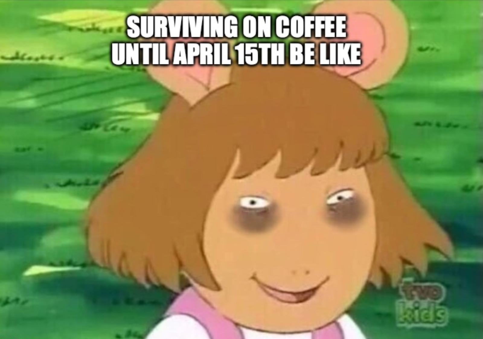 tax season coffee meme