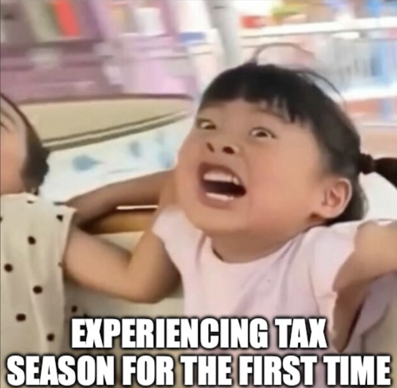 First tax season meme