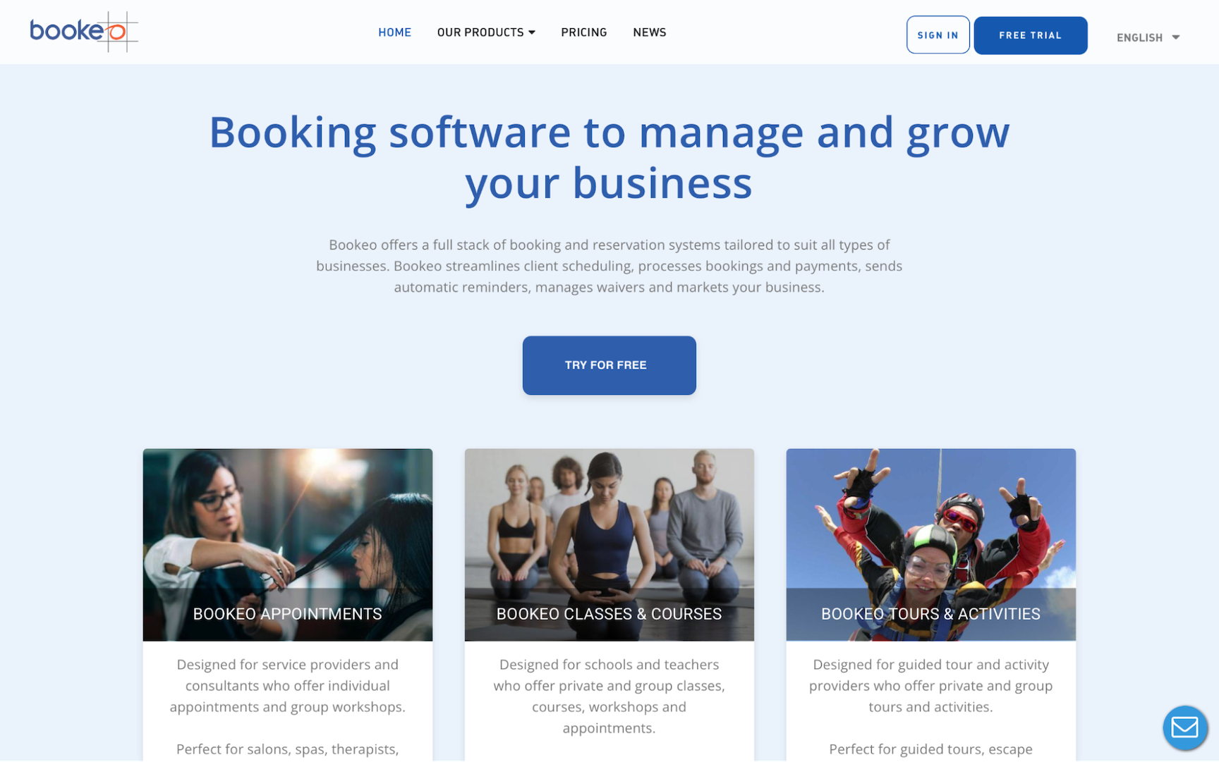 bookeo acuity alternative