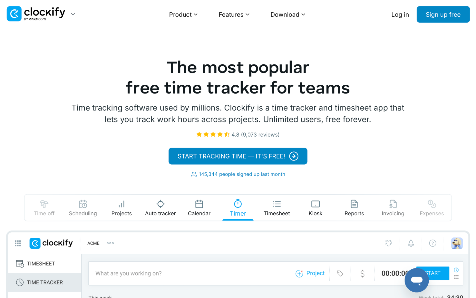 clockify time tracking software for consultants