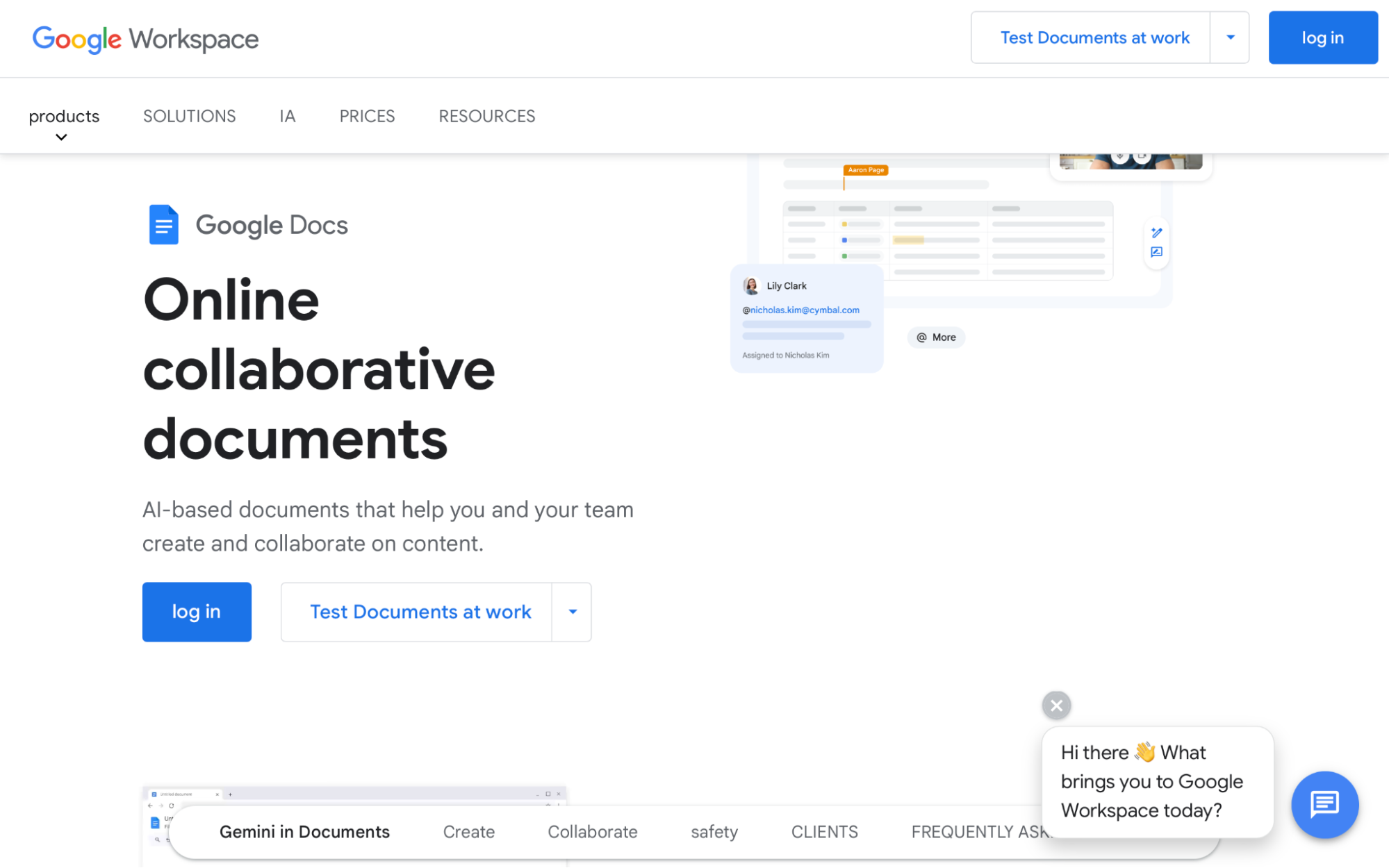 google docs consulting software