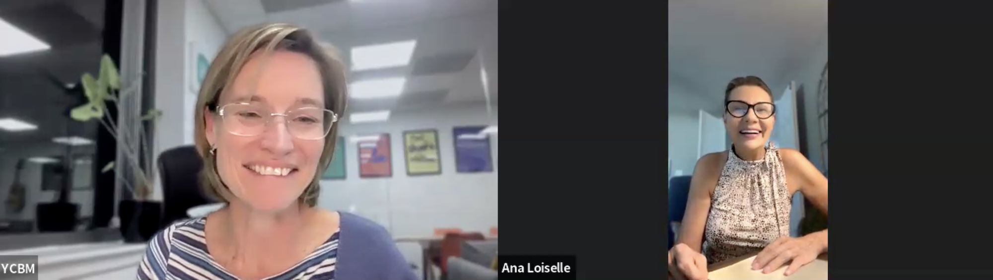 YouCanBookMes Kate Reynier chats with customer of the week Ana Loiselle