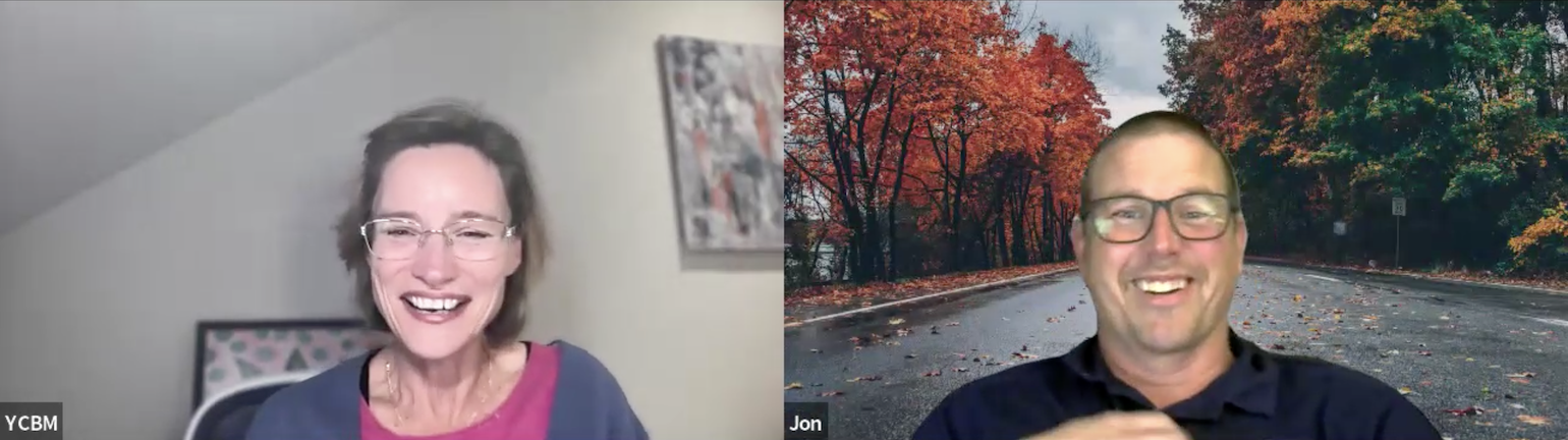 YouCanBookMe's Kate Reynier chats with customer of the week Jon Blank