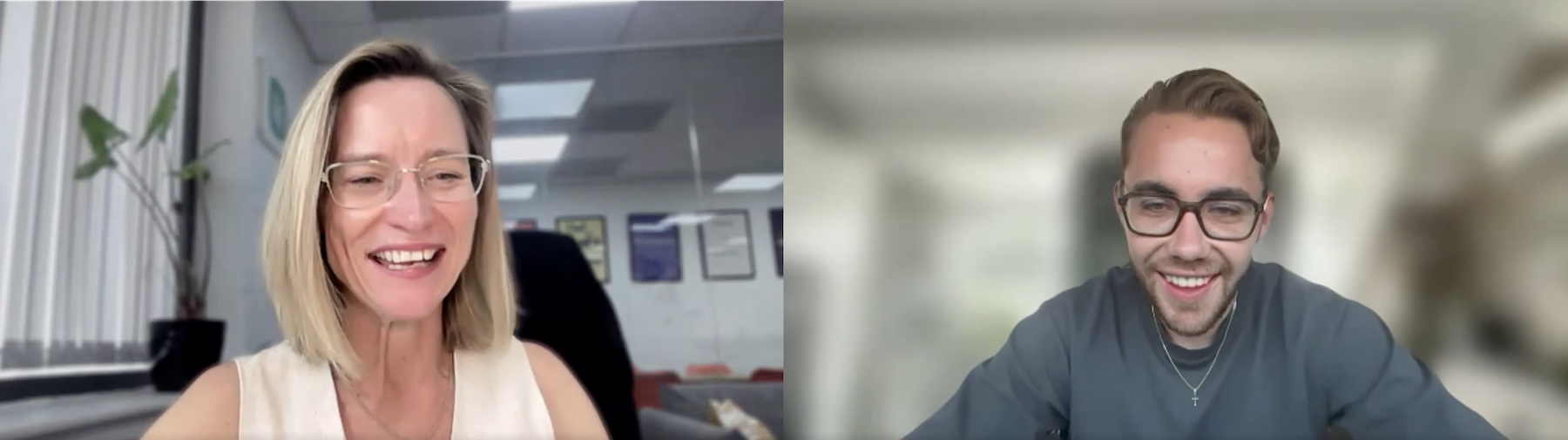 YouCanBookMe's Kate Reynier chats with customer of the week Jordan Groeneveld