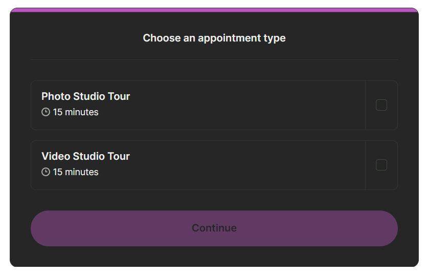 studio 5 tour photo and video studio booking options