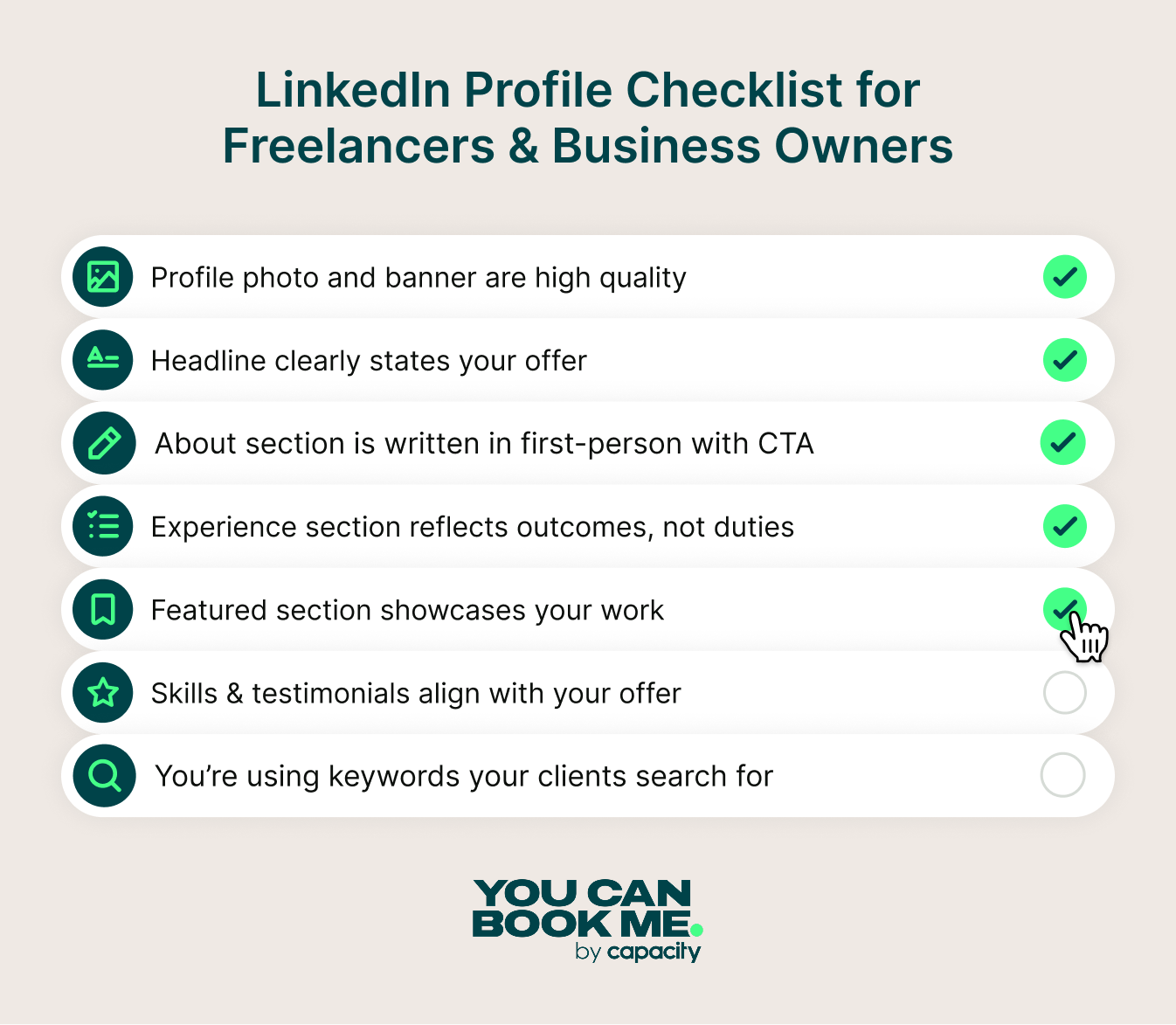 LinkedIn Profile Checklist for Freelancers and Business Owners