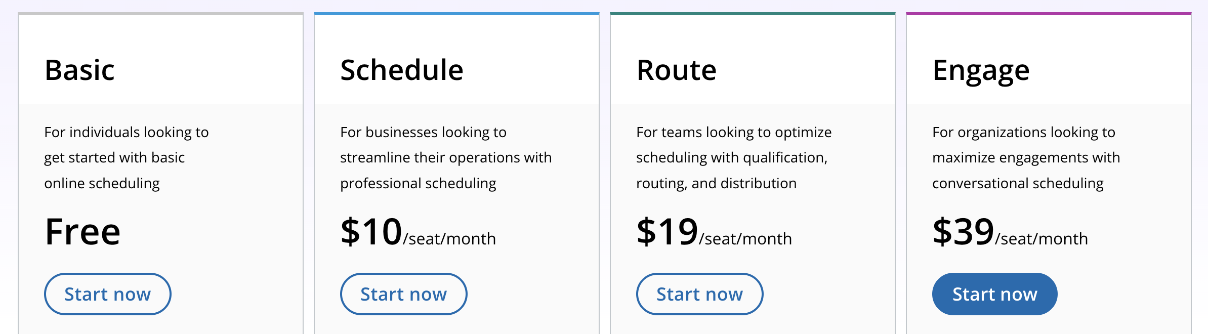 oncehub pricing