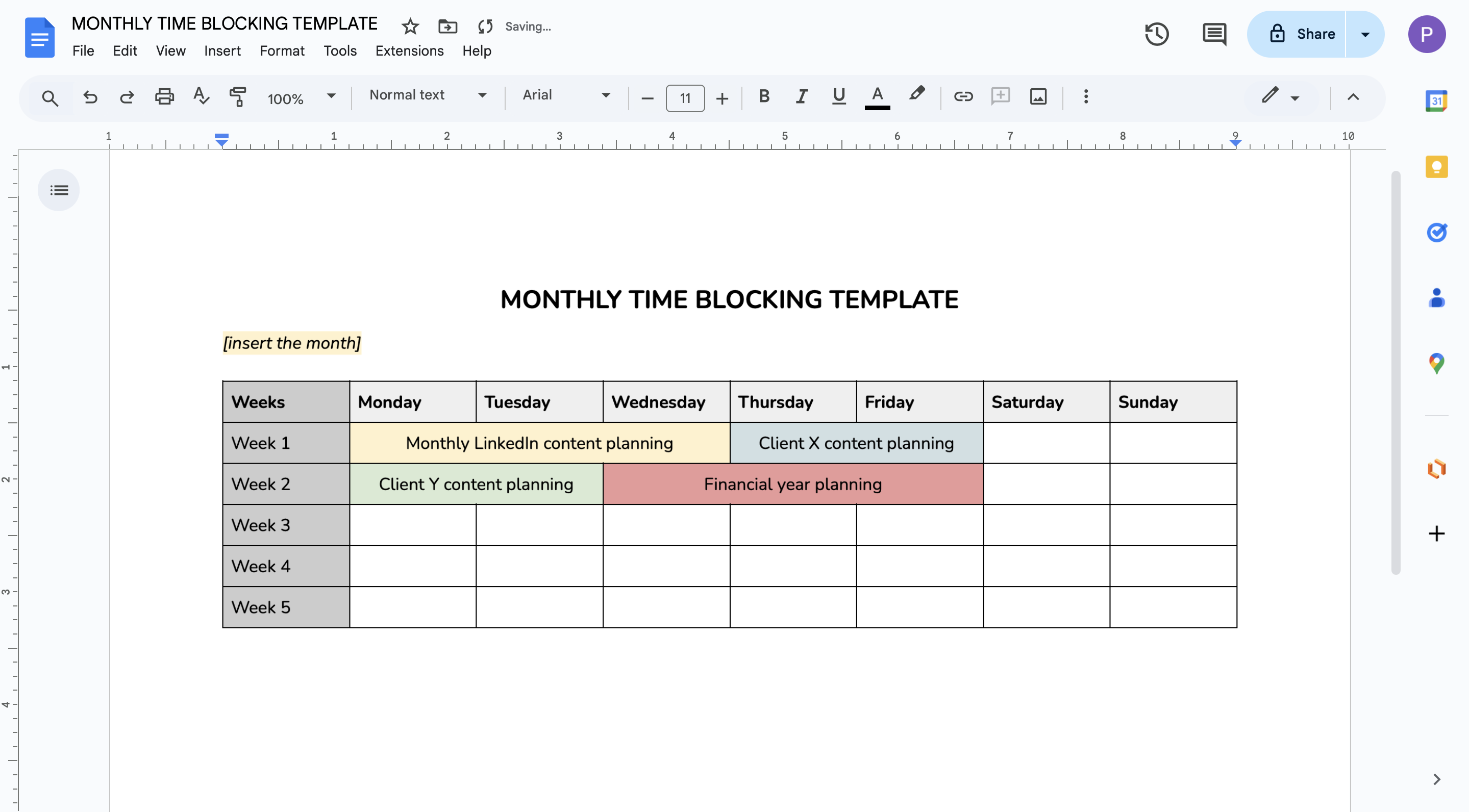 5 Easy Time Blocking Templates to Optimize Your Calendar
