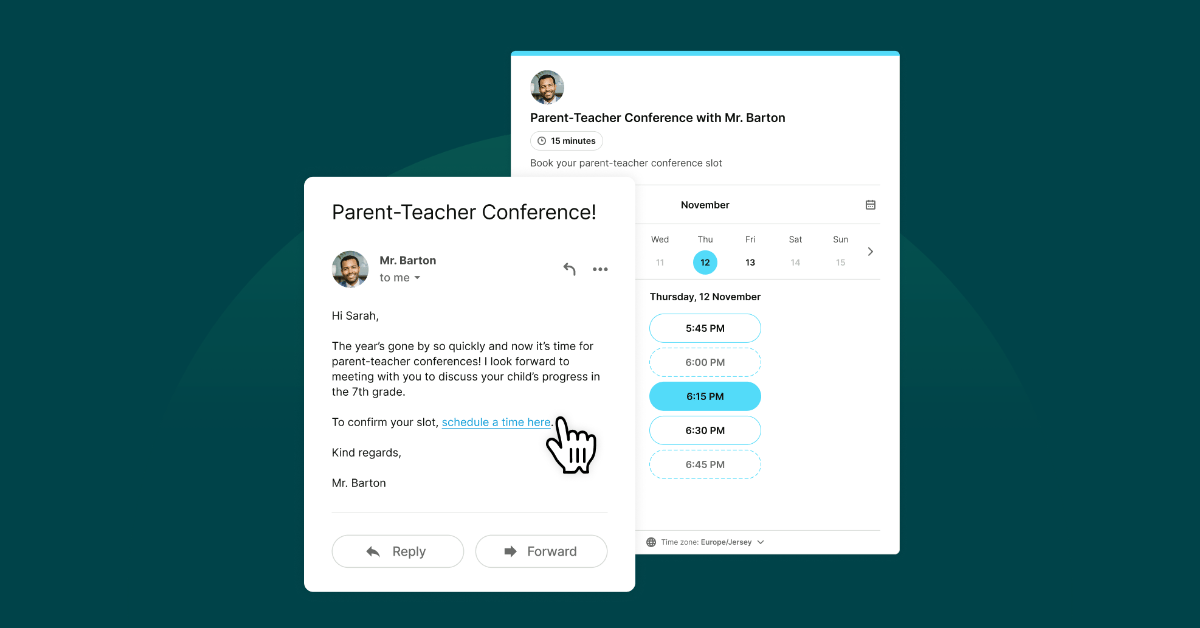 Educational email template