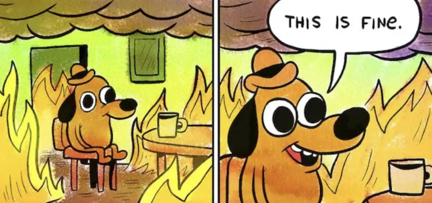 This is fine comic