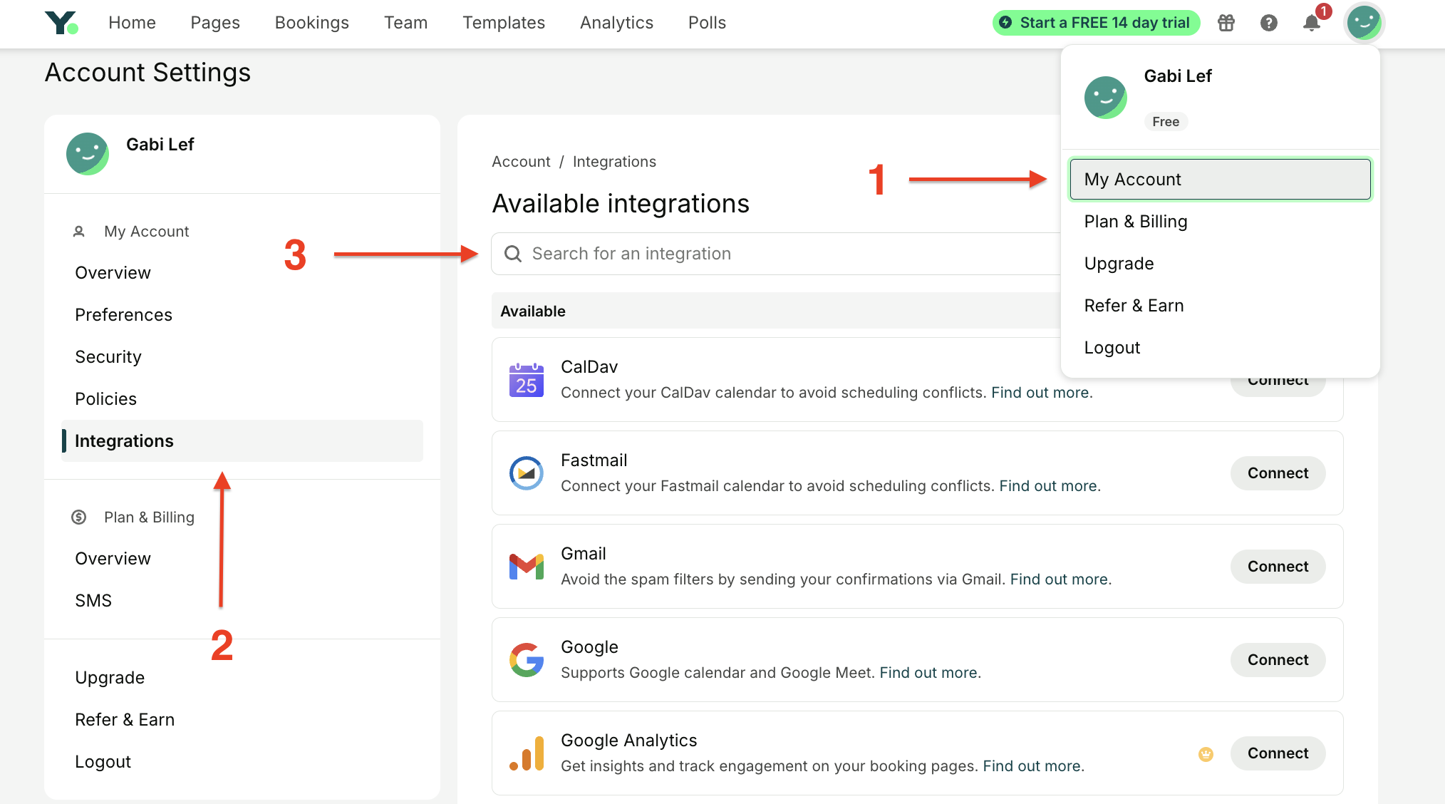 How to connect a calendar to YouCanBookMe