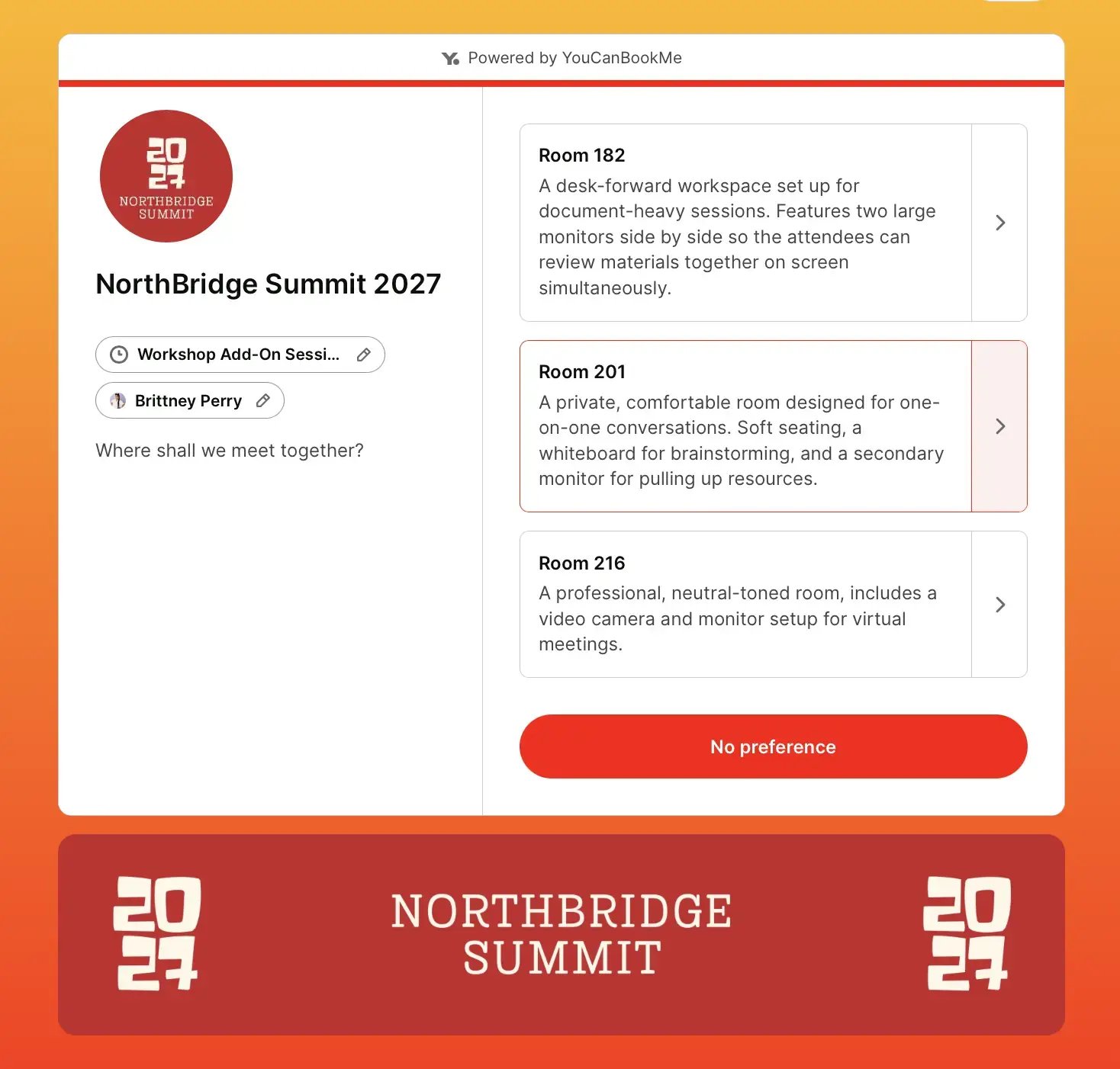 schedule conference meeting rooms with YouCanBookMe