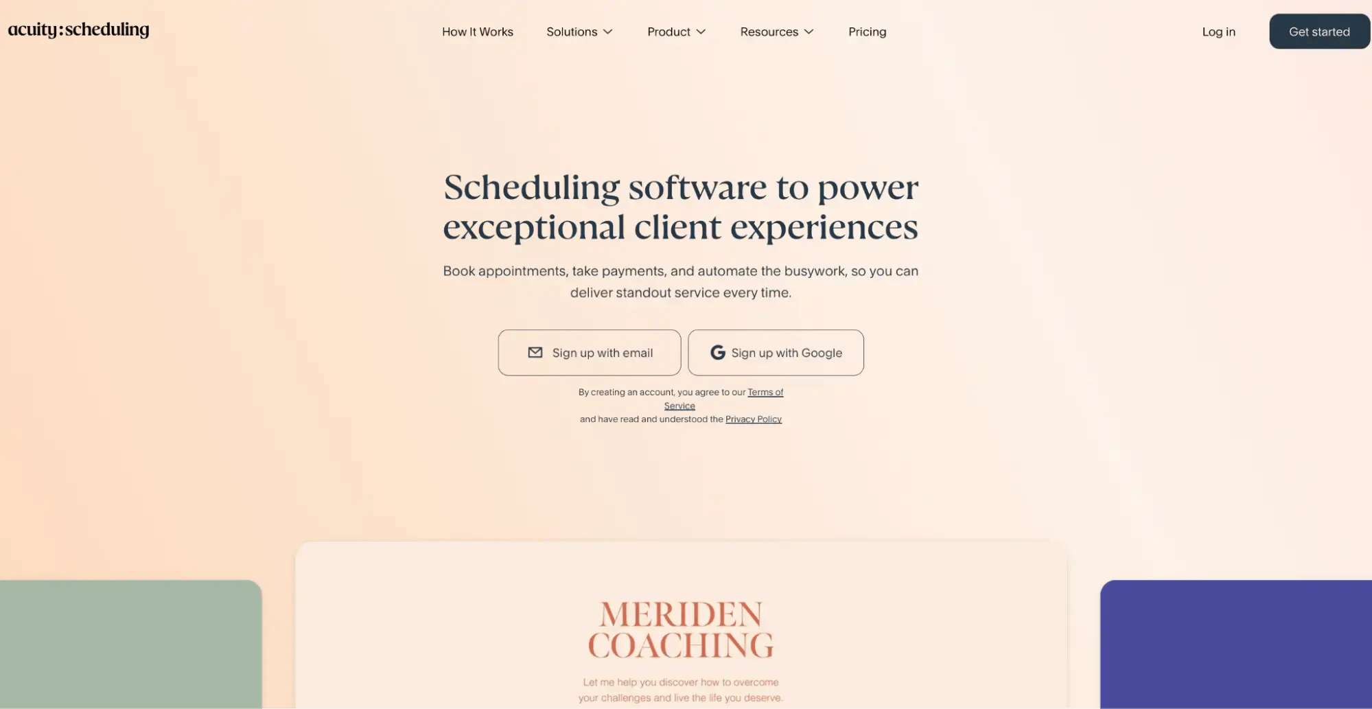 acuity scheduling - best koalendar alternative for service-based businesses