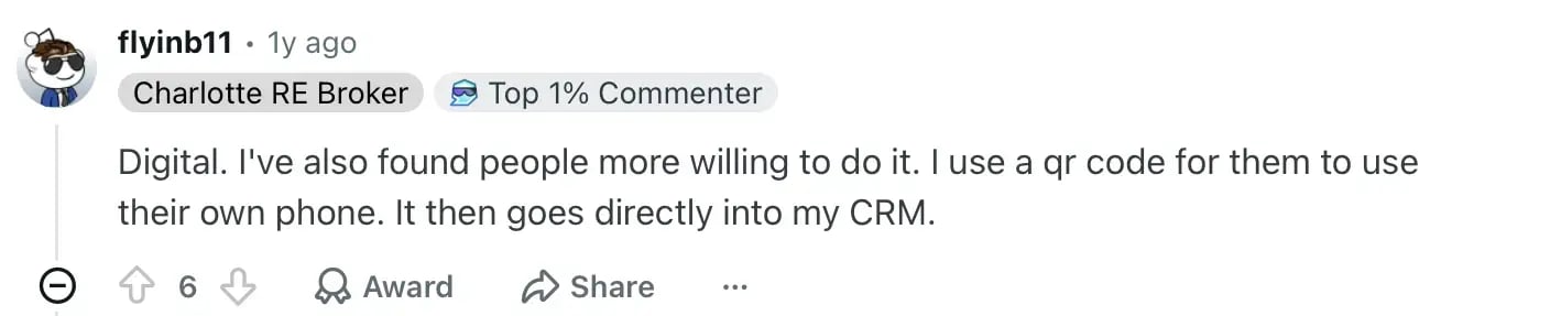 real estate lead generation reddit advice