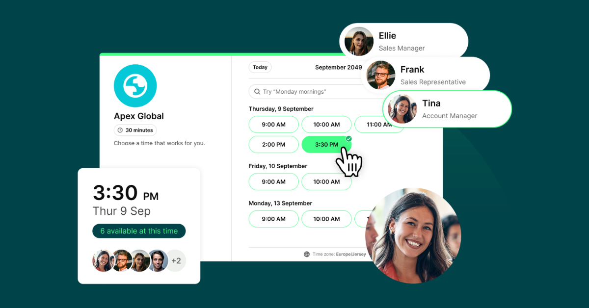 YouCanBookMe team plan features