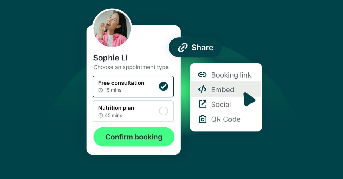 How to share your calendar booking link