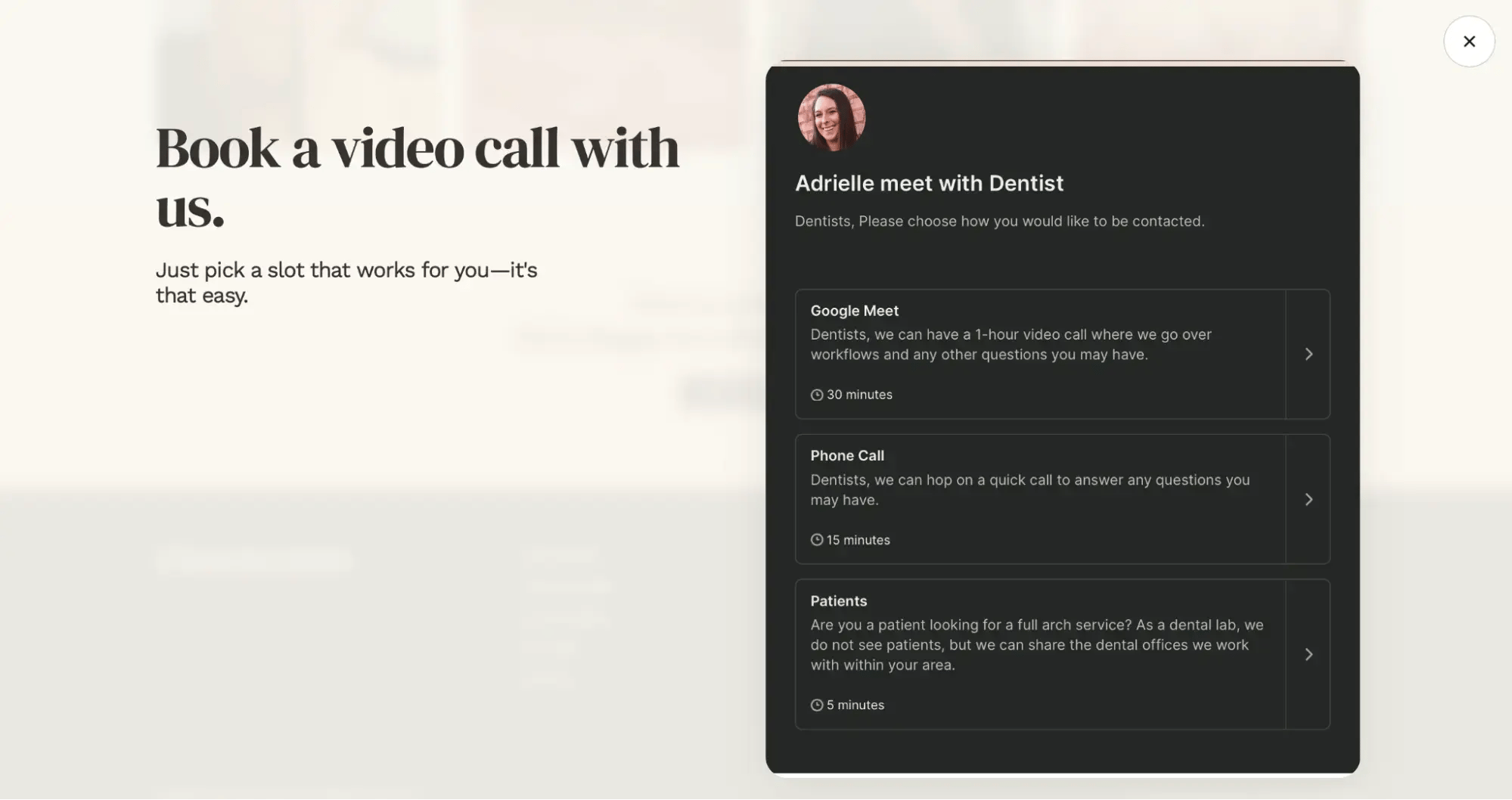 website embed