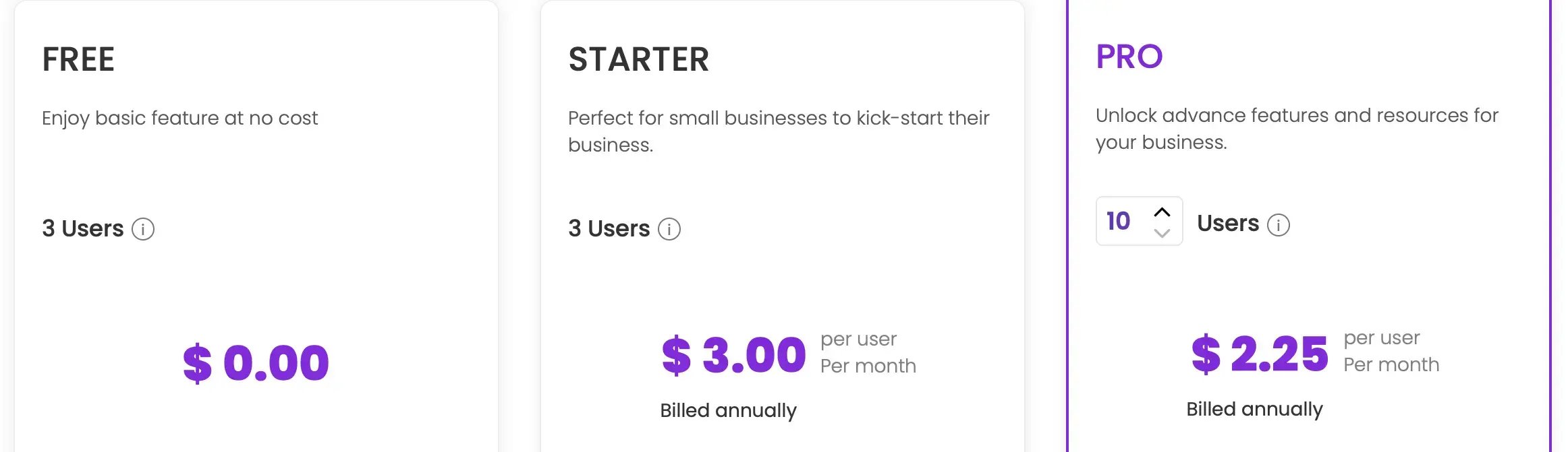 picktime pricing
