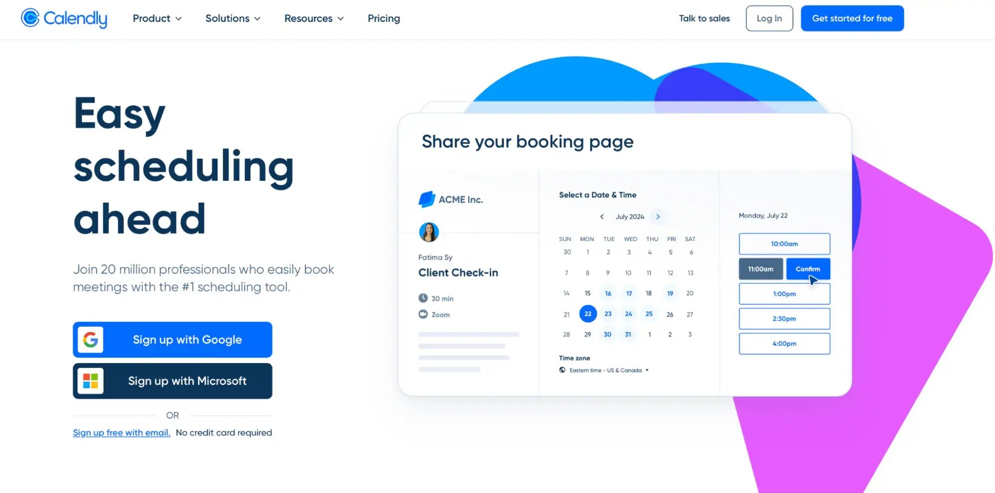 Calendly: Best When2Meet alternative for enterprise scheduling