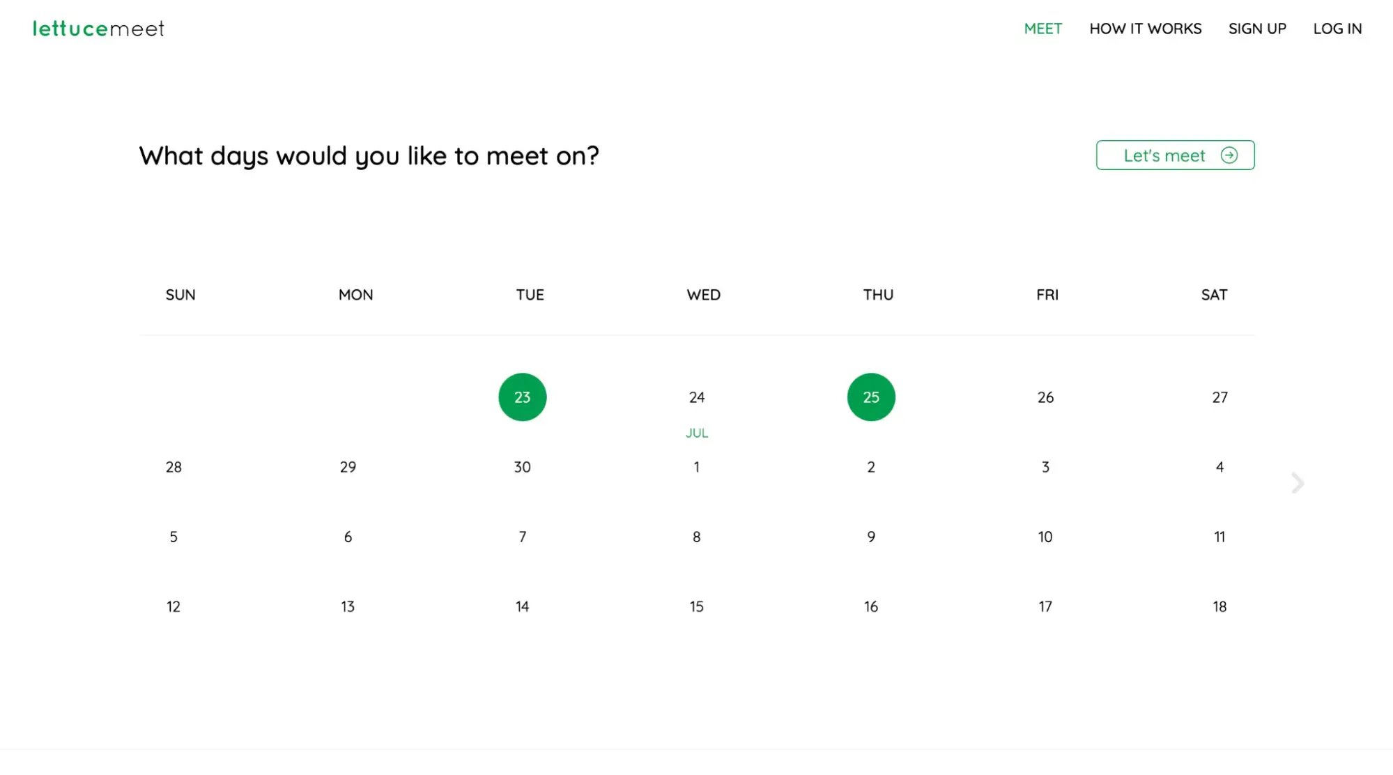 lettucemeet  Best When2Meet alternative for Google Calendar users
