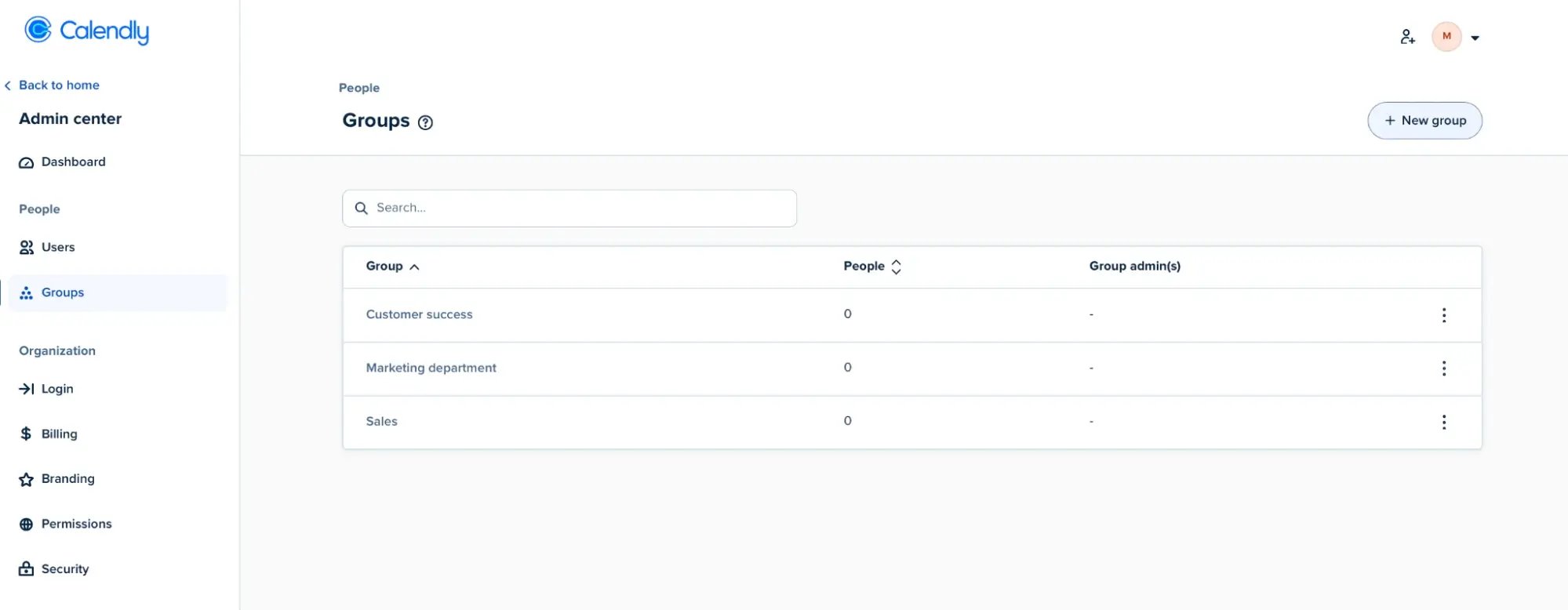 calendly groups