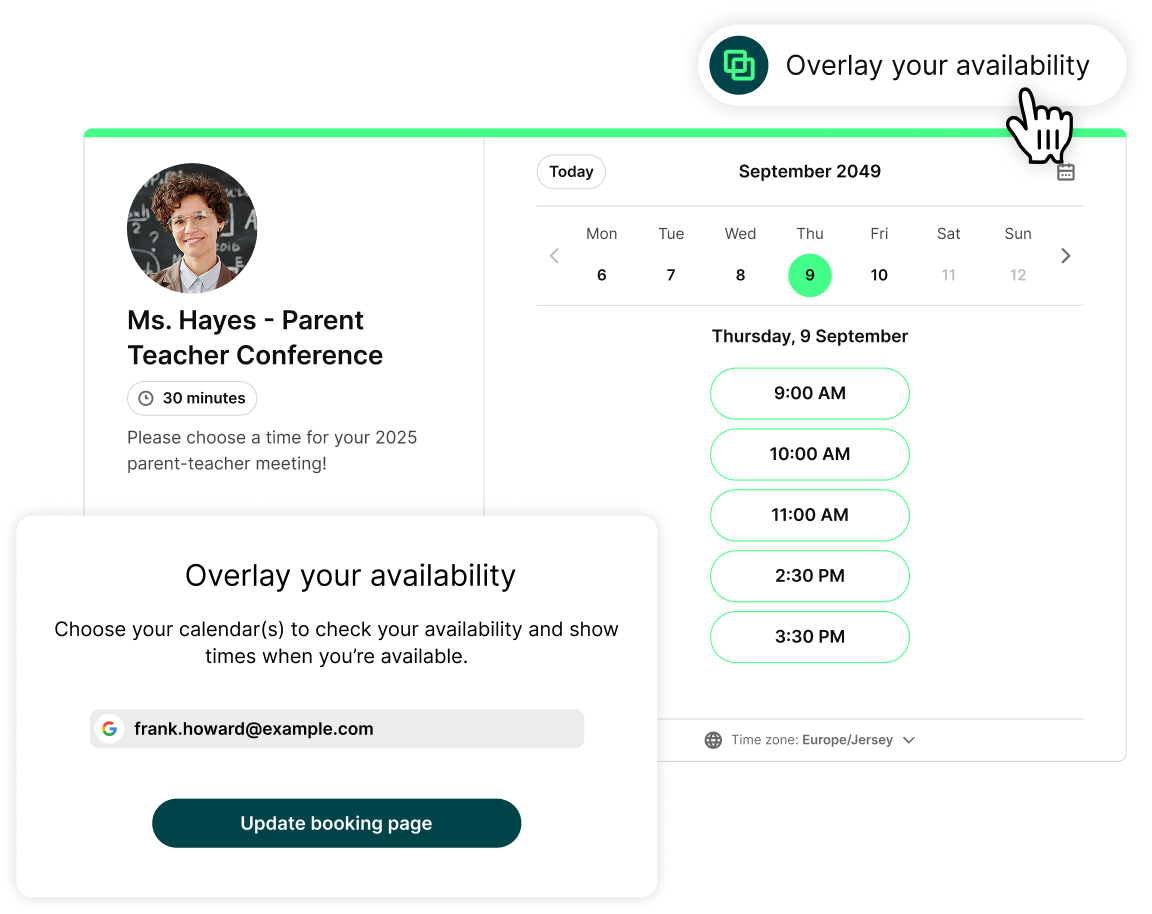 FP_ Calendar Sync - Overlay your availability