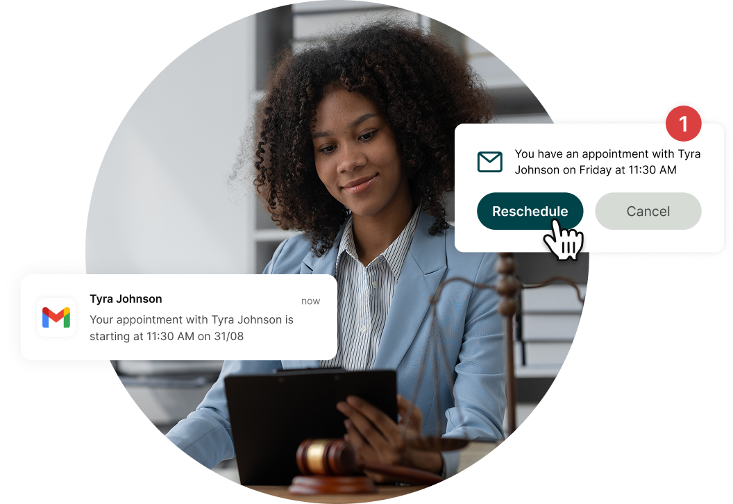 Easily reschedule appointments