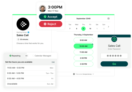 Calendar and Booking Availability | Easily Manage Your Schedule