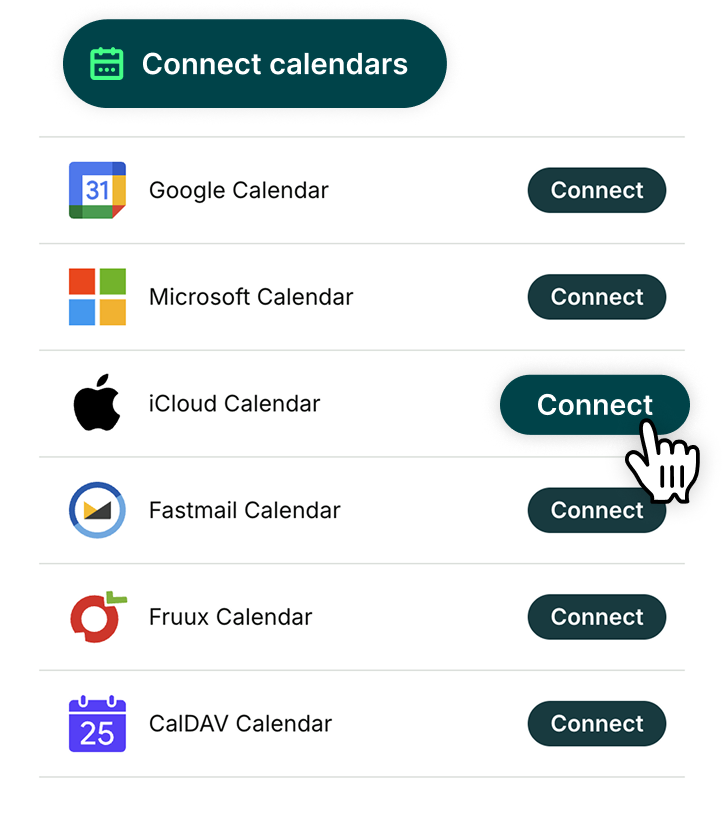 sync any of your calendars