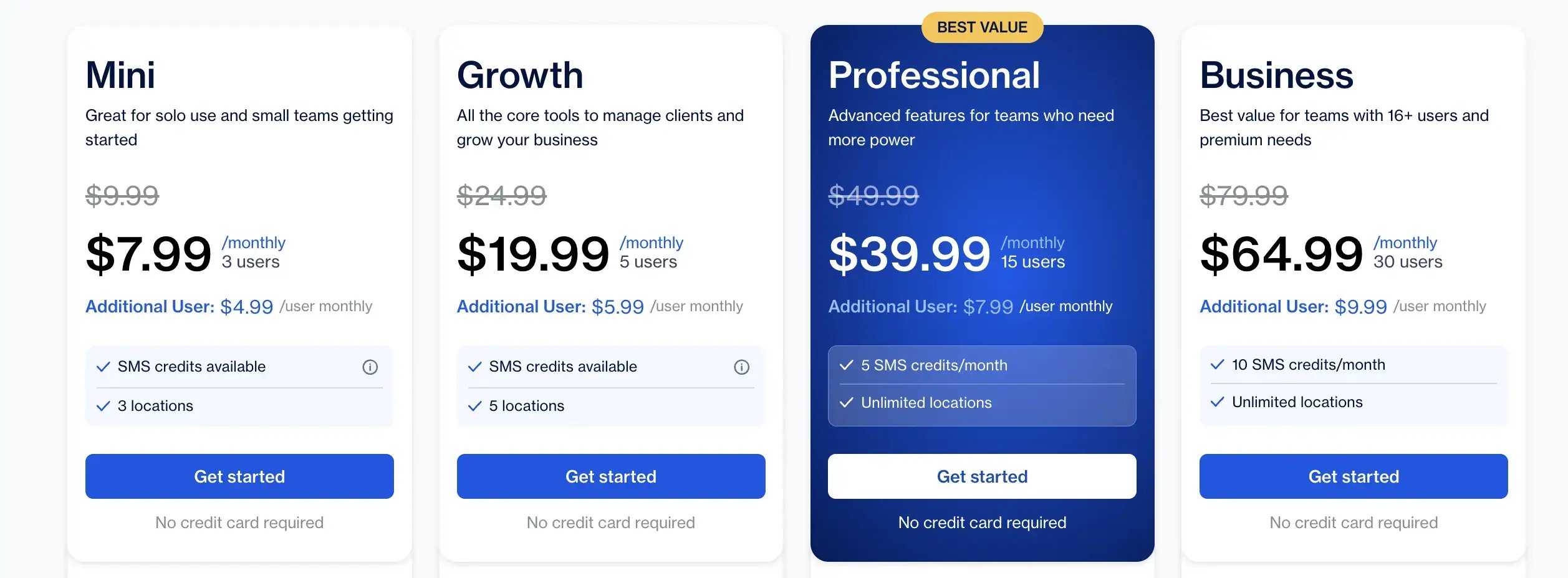 trafft pricing
