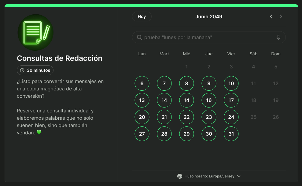 4. Crea una p gina de reservas que coincida con tu marca y refleje tu estilo