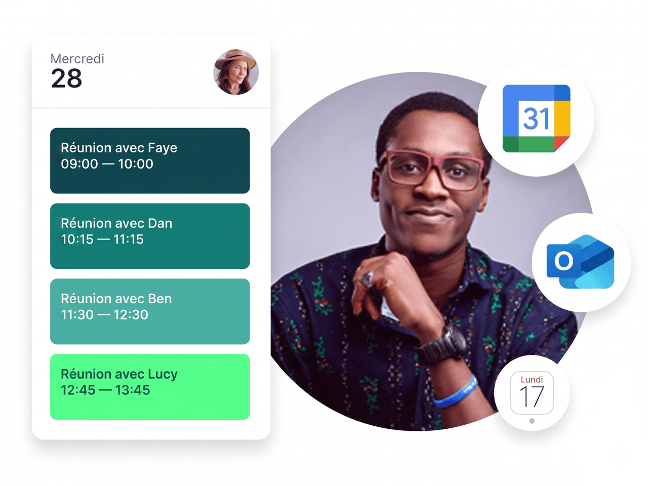 Synchronisez vos calendriers en un seul endroit