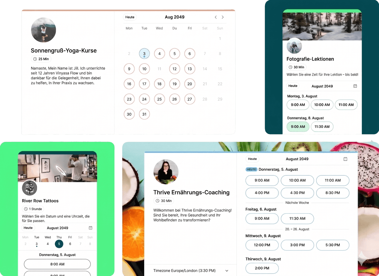 German - Scheduling Hero
