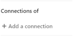Connections of feature on LinkedIn