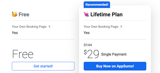 TidyCal pricing