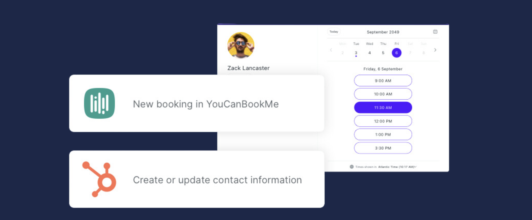 YouCanBookMe HubSpot integration