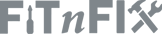 FitnFix Logo Grey