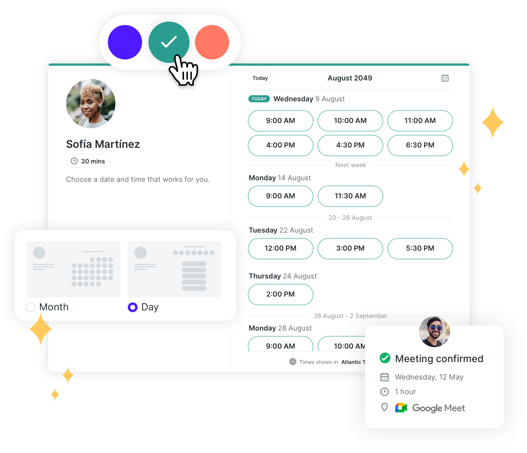 YouCanBookMe's highly customizable meeting scheduler