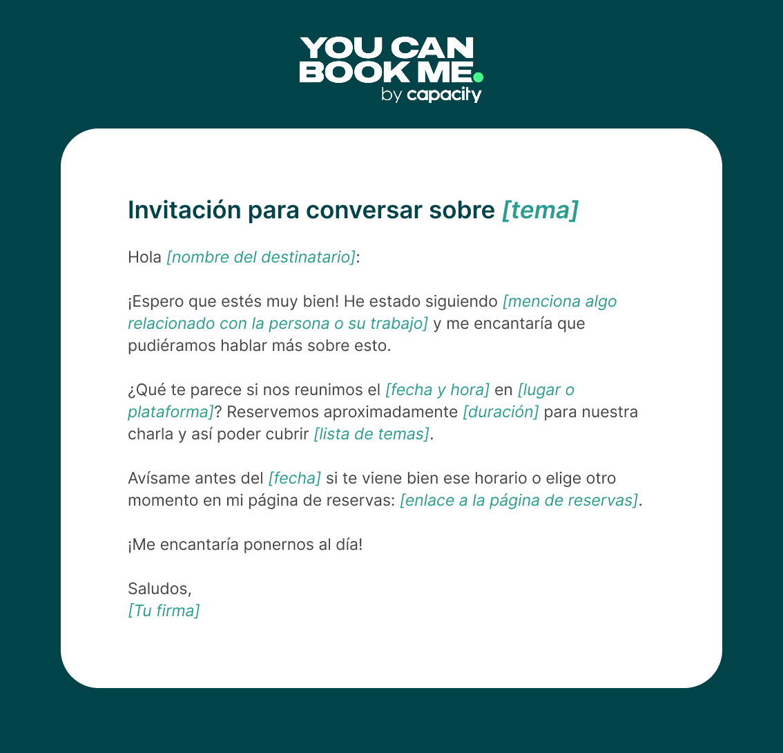 Invitaciขn a una reuniขn informal - Template4