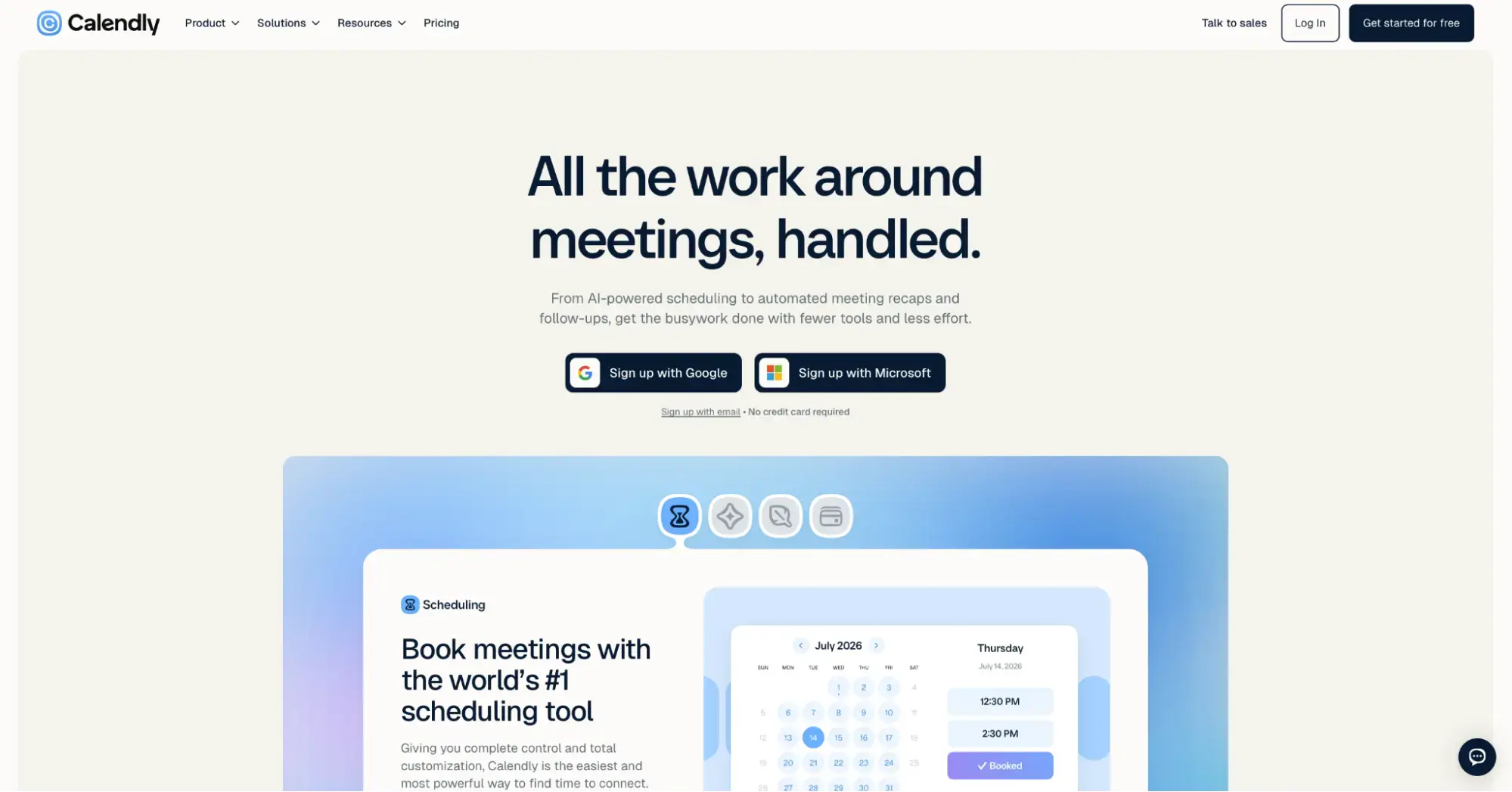 calendly - best lunacal alternative for scheduling with broad integrations