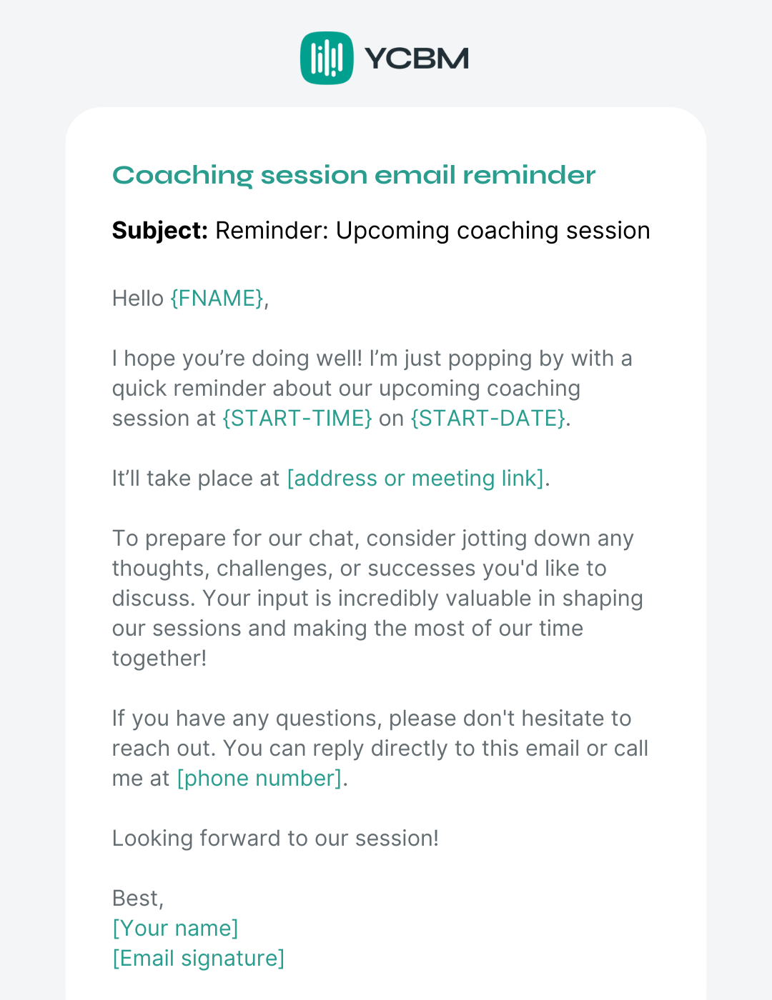 coaching session