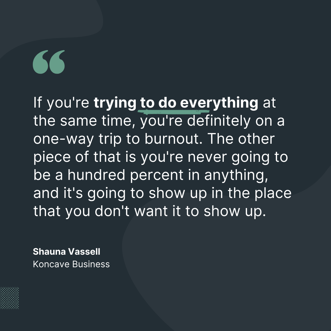 How to avoid burnout - YouCanBook.me podcast interview with Shauna Vassell